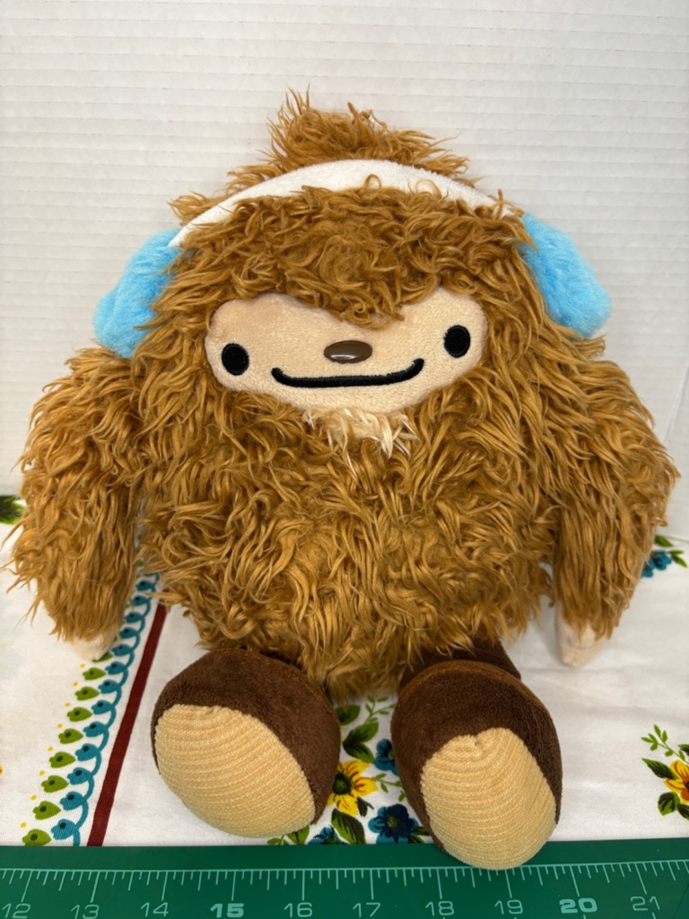 Vancouver 2010 Olympics Quatchi Sasquatch Plush Faux Fur Creature Mascot